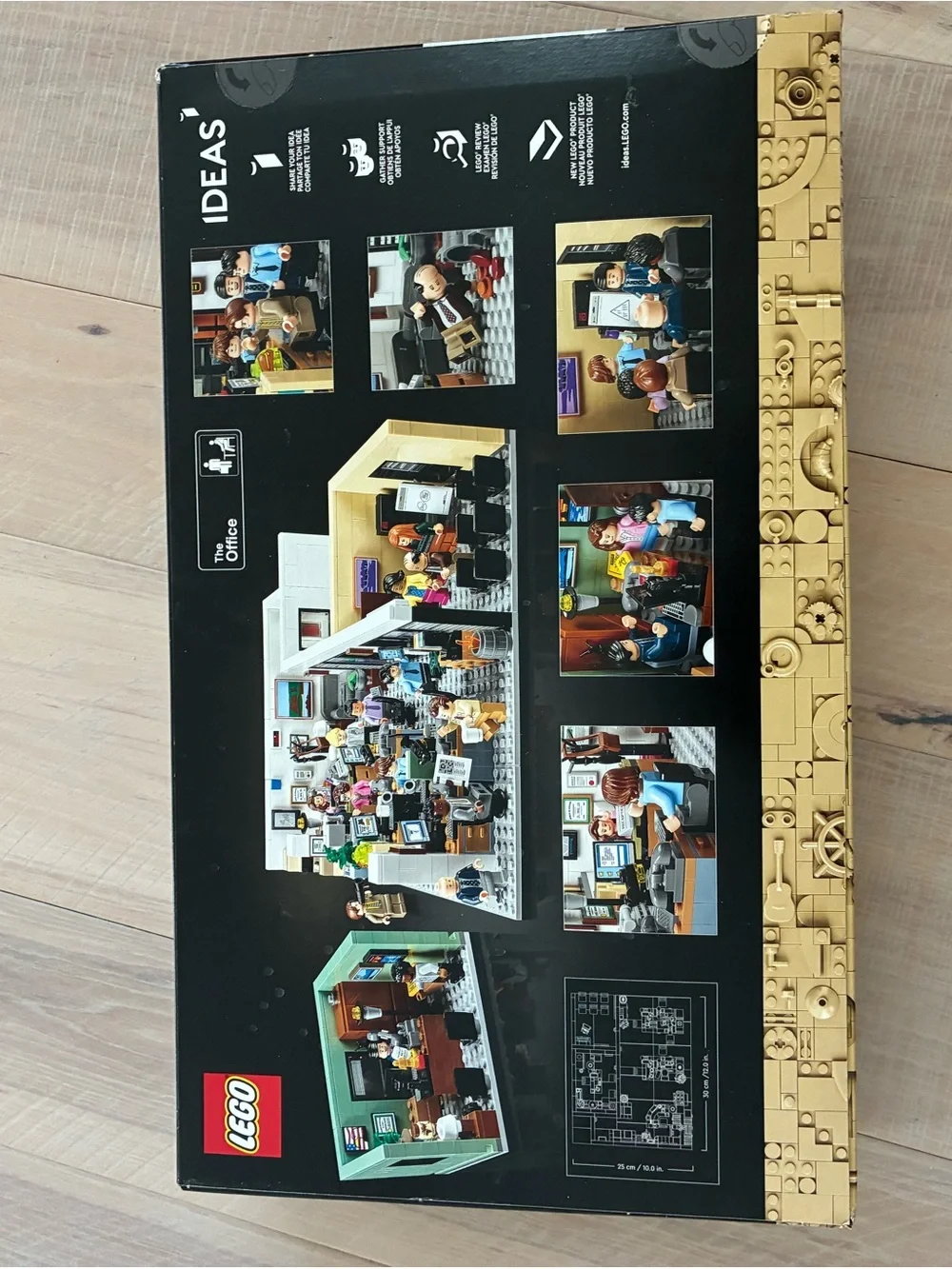 Lego The Office Set - Black, Tan, White, Green